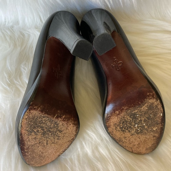 Cole Haan Black peep toe heels, 7 - Picture 7 of 15